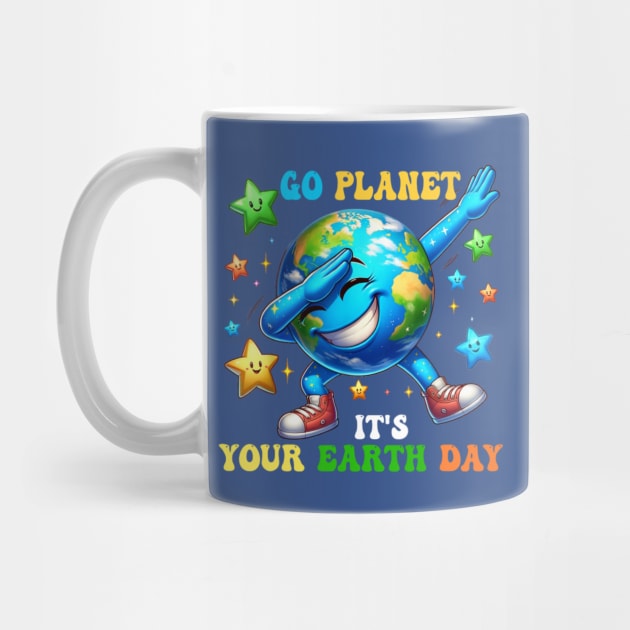 Funny Earth Day Go Planet It's Your Earth Day 2024 by Bubble cute 